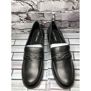 ABEO PRO Jade Comfortable Black Metallic Heel Loafer Shoes Women’s Sz 10US/41EU